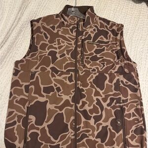 Brand New Over Under Vest Old School Camo
